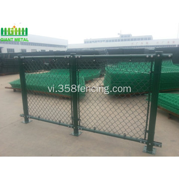 PVC tráng chuỗi liên kết hàng rào